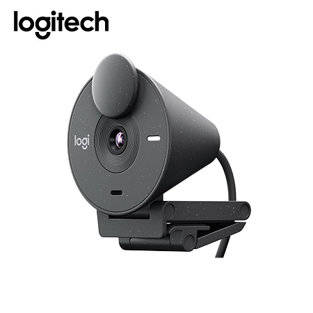 CAMARA LOGITECH BRIO 300 FHD 1080P USB-C BLACK (960-001413)-P